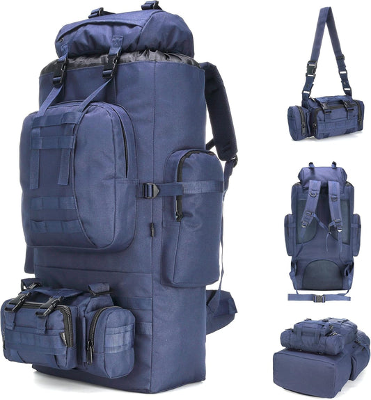 100L Camping Hiking Backpack  Rucksack Military Camping Backpacking Daypack